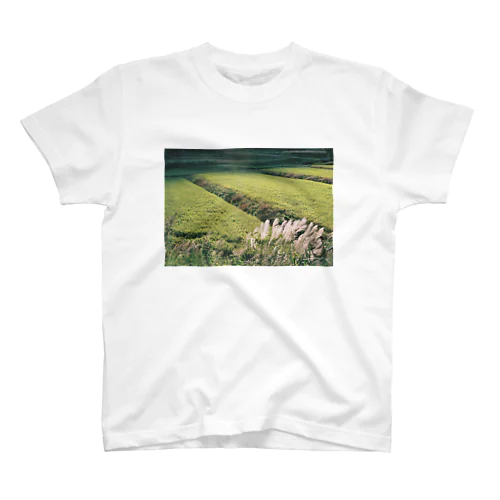 田んぼのある風景 スタンダードTシャツ