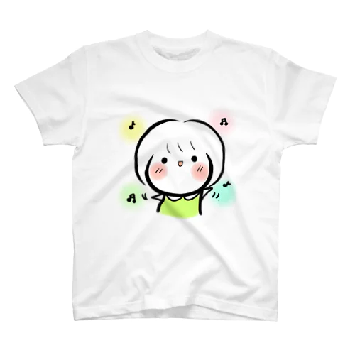 大福のふくみちゃん　たのしく踊ろう スタンダードTシャツ