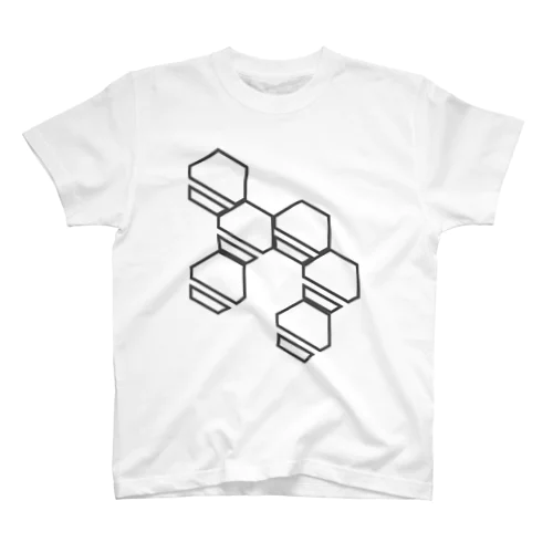 カクカクぽんで スタンダードTシャツ