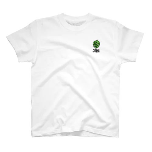 ワンポイントホップTシャツ(シトラVer.)【シンプルシリーズ】 Regular Fit T-Shirt