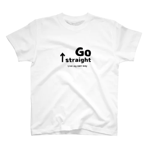 go straightグッズ スタンダードTシャツ