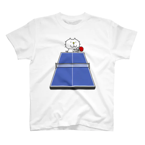 りるねこ　卓球 Regular Fit T-Shirt