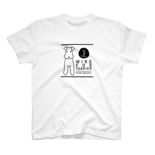ワイヤーフォックステリアのプロフィールTシャツ Regular Fit T-Shirt