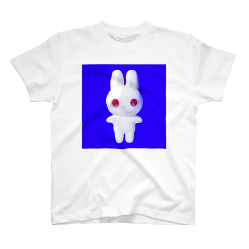 3Dグラフィックうさぎ スタンダードTシャツ