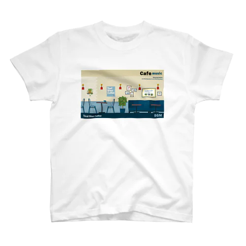 Cafe music - Vol.8 ＆ Vol.9 - Regular Fit T-Shirt