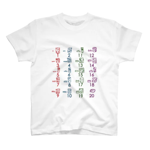 マヤ数字 スタンダードTシャツ