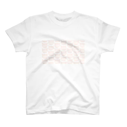 ロゴグリッド　ピンク Regular Fit T-Shirt