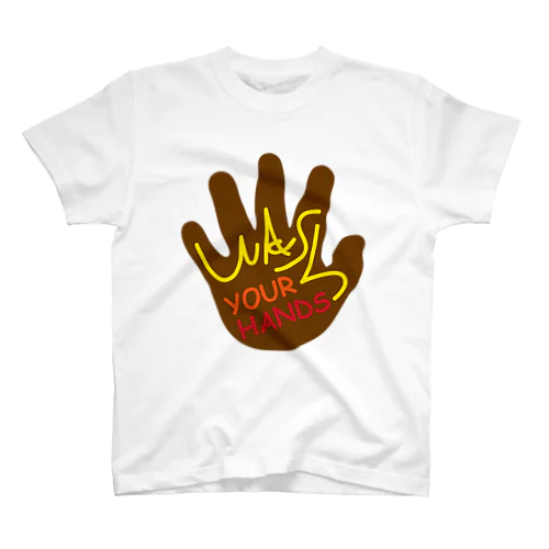 WASH YOUR HANDS Regular Fit T-Shirt