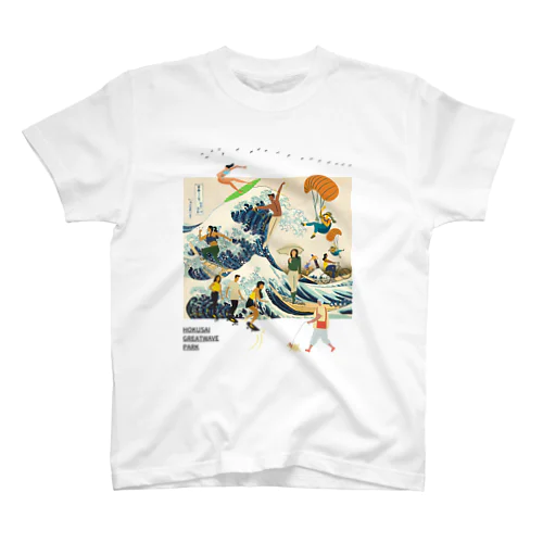 HOKUSAI GREATWAVE PARK Regular Fit T-Shirt