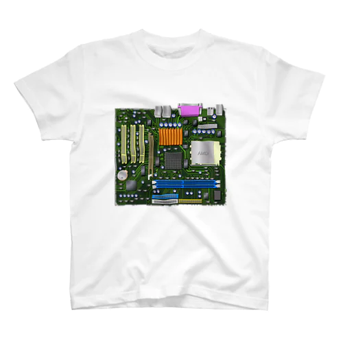 パソコンのマザーボード スタンダードTシャツ