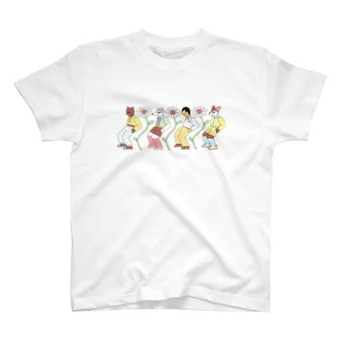 Dancing flowers Regular Fit T-Shirt