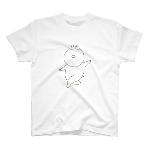 ぶたちゃんYAH！ Regular Fit T-Shirt