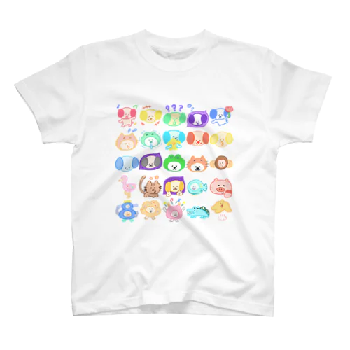 パステル こどもいぬフレンズ スタンダードTシャツ