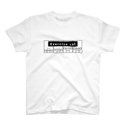 エクササイズ キャット Regular Fit T-Shirt