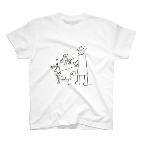 ラッキーアイテムは犬です。 Regular Fit T-Shirt