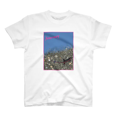 【Journey:PINK&BLUE】 Regular Fit T-Shirt