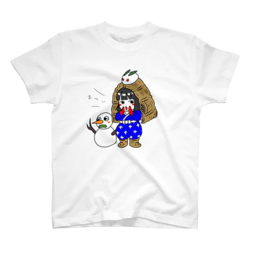 雪ん子 ゆきちゃん Regular Fit T-Shirt