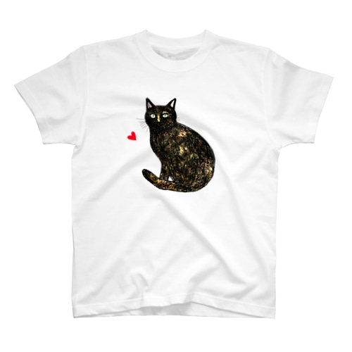 サビ猫ちゃん（イラスト大） Regular Fit T-Shirt