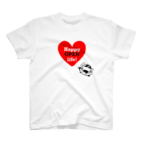 Happy OPEN life! Regular Fit T-Shirt