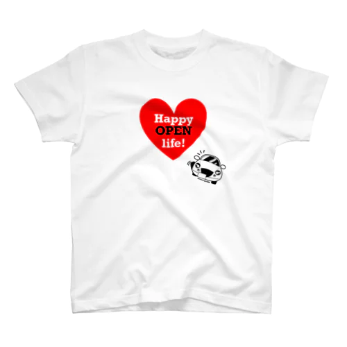 Happy OPEN life! スタンダードTシャツ