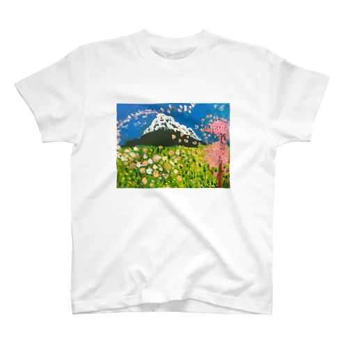 春の風景 Regular Fit T-Shirt