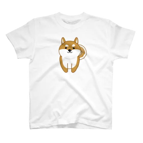 柴犬の裏表 Regular Fit T-Shirt