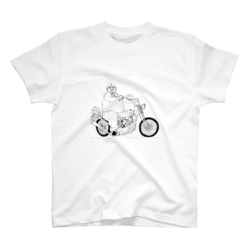 The fat man loves Harley Regular Fit T-Shirt