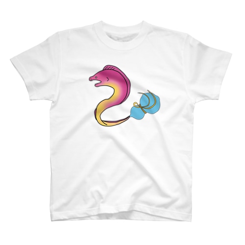 ひょうたんからウツボ Regular Fit T-Shirt