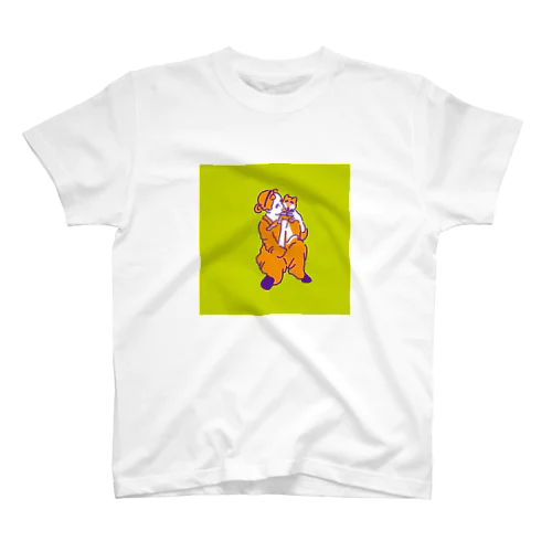 柴犬ポップライフ_2 Regular Fit T-Shirt