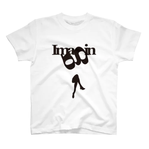 IMAGIN BLK Regular Fit T-Shirt