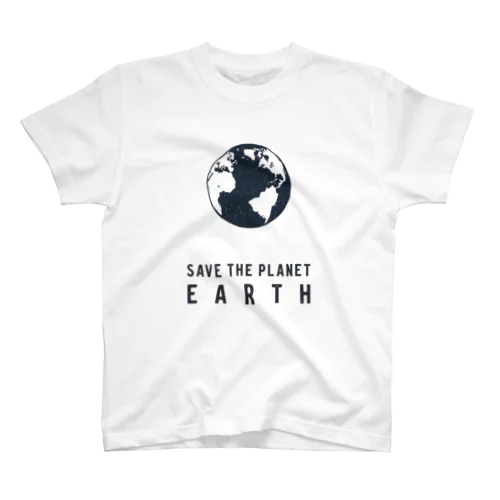 Save The Earth (地球を守ろう) Regular Fit T-Shirt