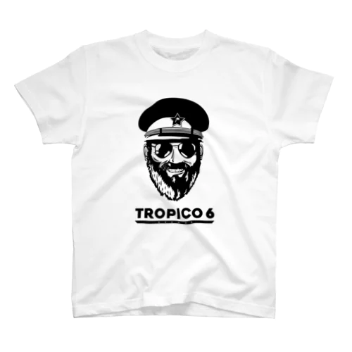 トロピコ6 プレジデンテ【黒デザイン】 Tropico6 Presidente (black) Regular Fit T-Shirt