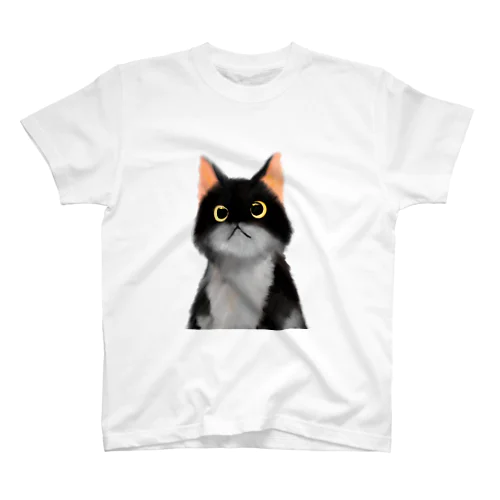 三日月目の子猫 スタンダードTシャツ