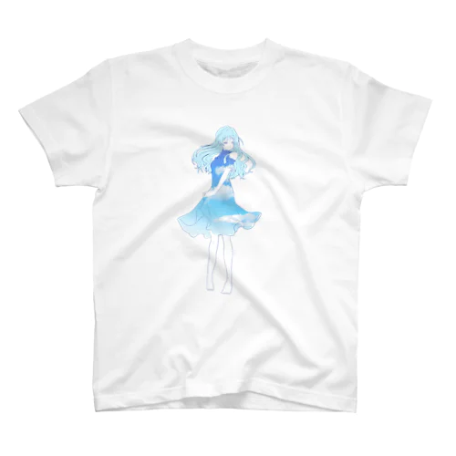 空色少女 Regular Fit T-Shirt