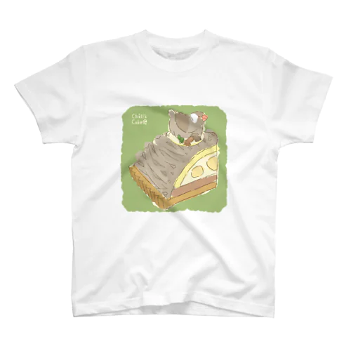 モンブランケーキ 文鳥 Regular Fit T-Shirt