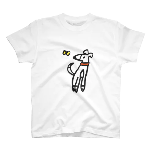 ビスケと紋黄蝶 Regular Fit T-Shirt