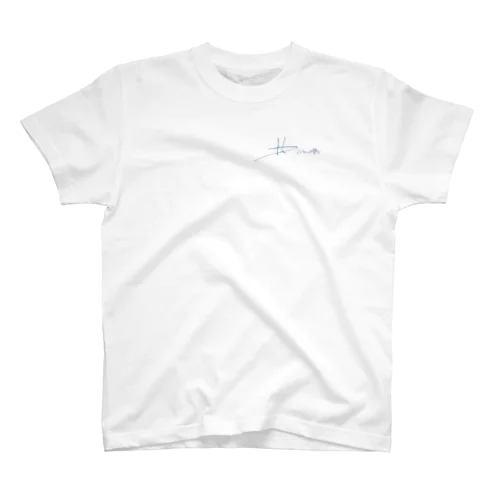 色欲のなみきくん バックプリント/無色 Regular Fit T-Shirt