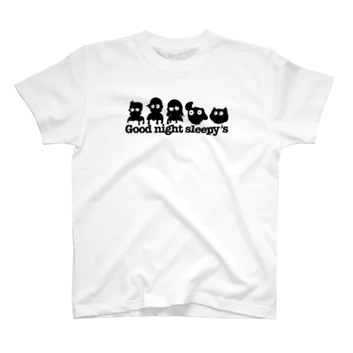 Good night sleepy’s 【black 】 スタンダードTシャツ