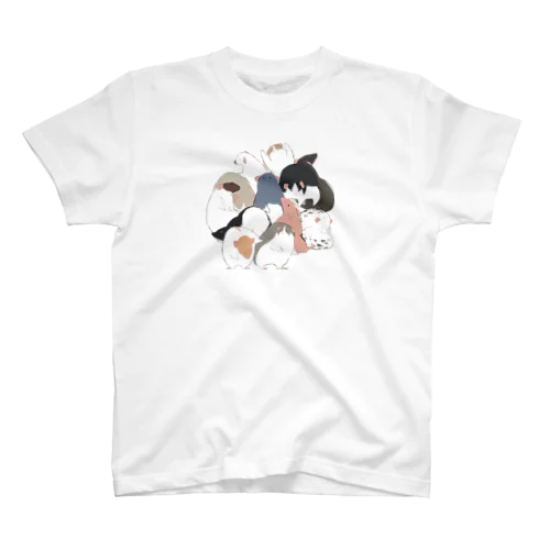 fancyRAT_all ファンシーラット/みんな スタンダードTシャツ