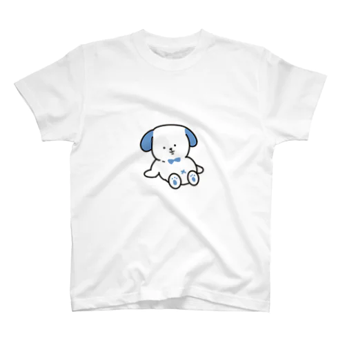 お座りぶるーぱぴーくん Regular Fit T-Shirt