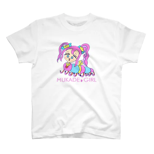 ムカデガール スタンダードTシャツ