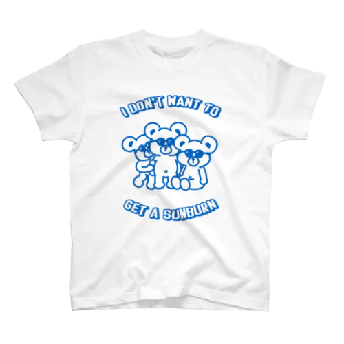 日焼けしたくない スタンダードTシャツ