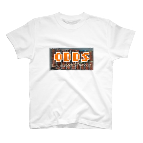 オッズに騙されるな(ドットカラー) Regular Fit T-Shirt