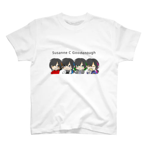 Susanne C 4人バージョン スタンダードTシャツ