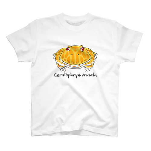 ベルツノガエル Ceratophrys ornata Regular Fit T-Shirt