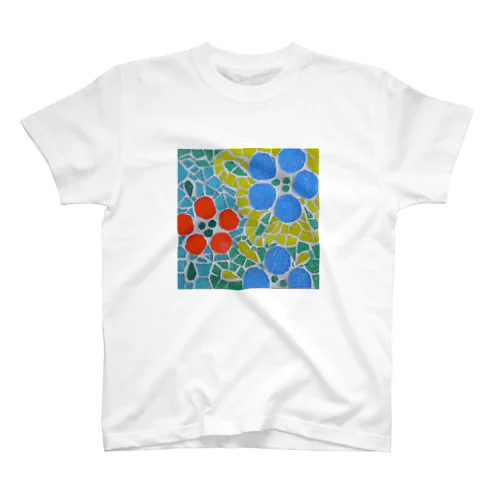 glass mosaic art -hana- スタンダードTシャツ