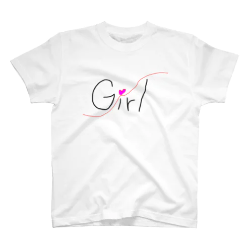 家族お揃いTシャツ　女の子 Regular Fit T-Shirt