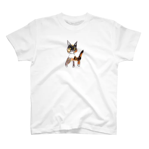 三毛猫のちび Regular Fit T-Shirt