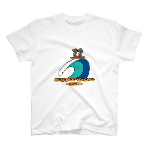 リノメレSURF DOGカラー Regular Fit T-Shirt