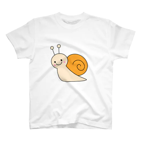 でんでんむしむしカタツムリ スタンダードTシャツ